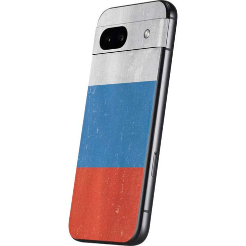 Russian Flag Distressed Google Pixel 8a Skin